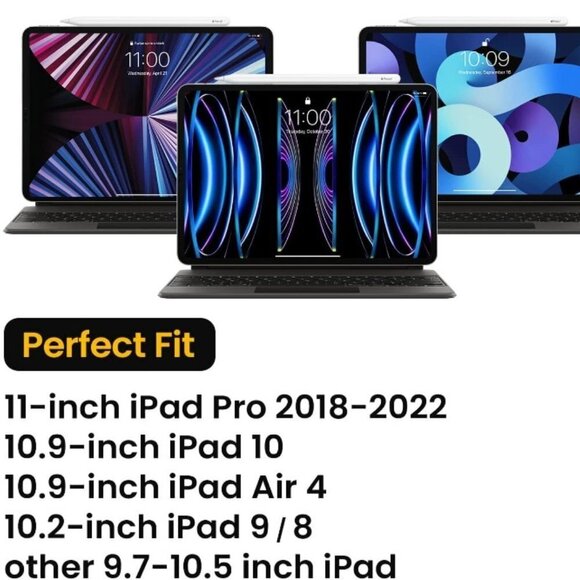 tomtoc 11 inch Tablet Sleeve Bag, CornerArmor patent design at the bottom - Picture 4 of 5